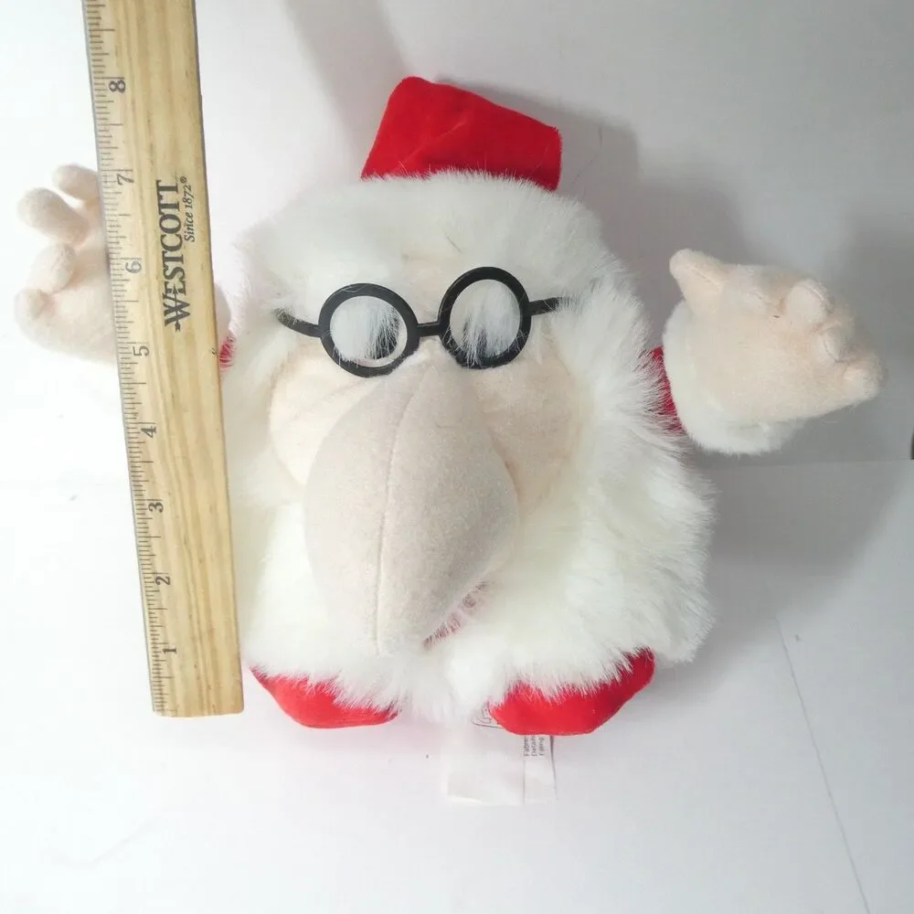 Ikea Goonk Plush Santa Claus w/Glasses Christmas Stuffed Toy 8